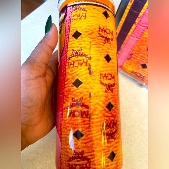 FASHION Orange and Pink Tumbler w/Matching Notebook, NWOT - Picture 5 of 14